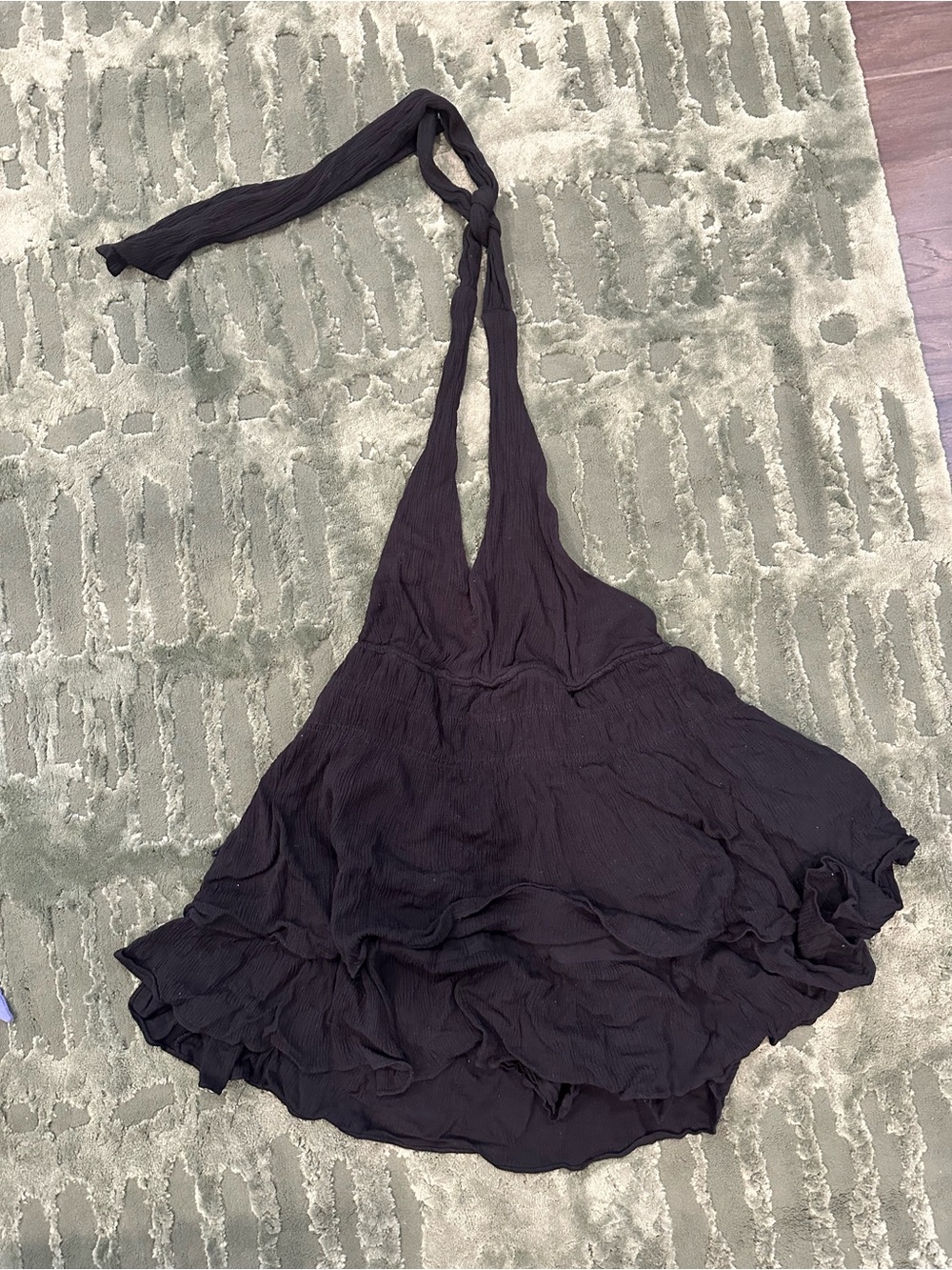 Black Halter Romper - Women’s